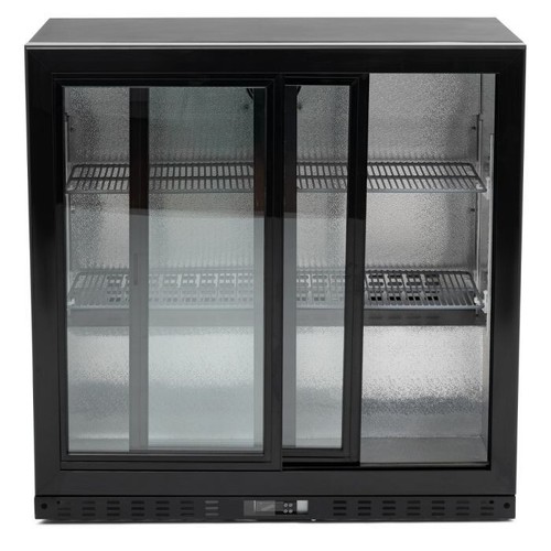 Beer fridge sliding door - beer, bar